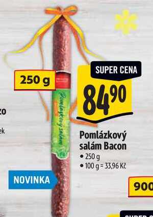  Pomlázkový salám Bacon  250g 