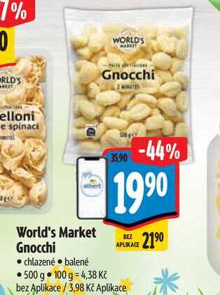  World's Market Gnocchi  500 g