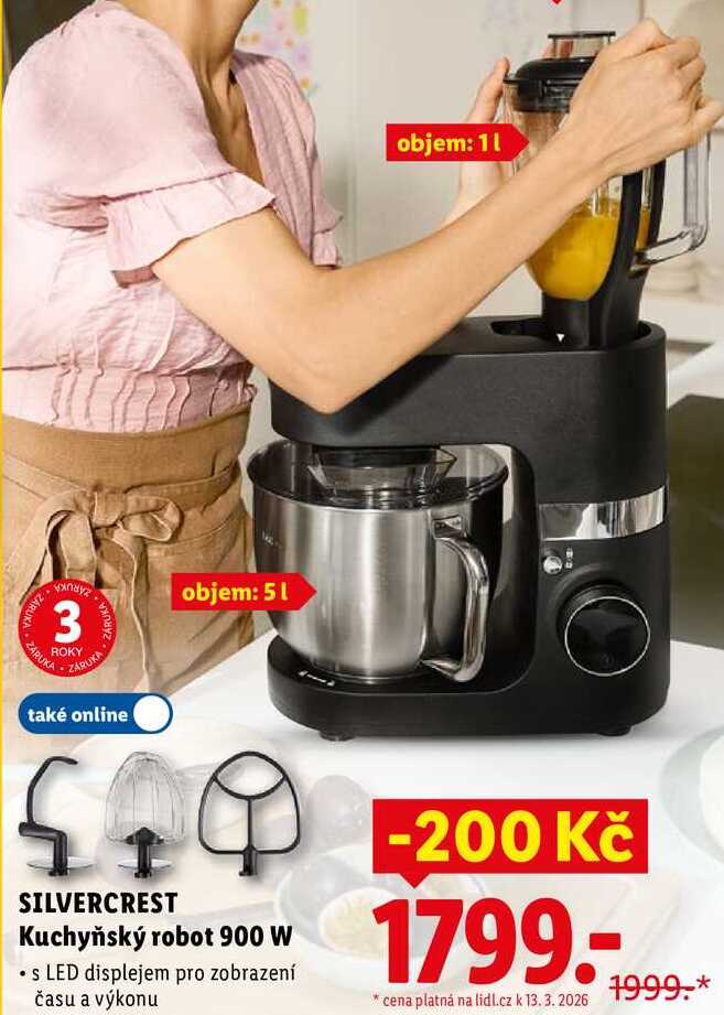 SILVERCREST Kuchyňský robot 900 W 