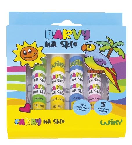 Barvy na sklo, 1 KS