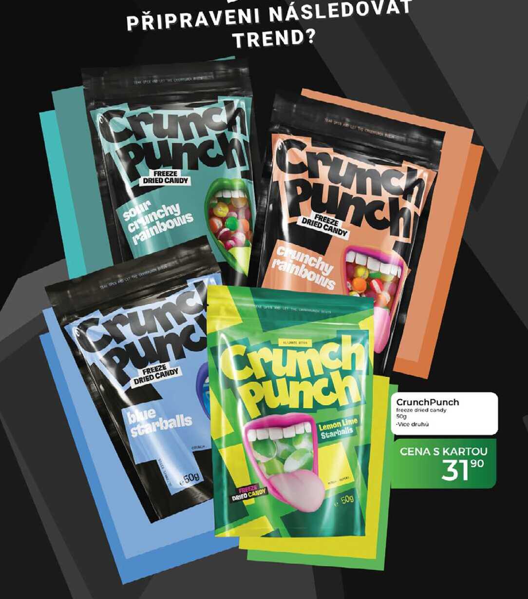 CrunchPunch freeze dried candy 50g