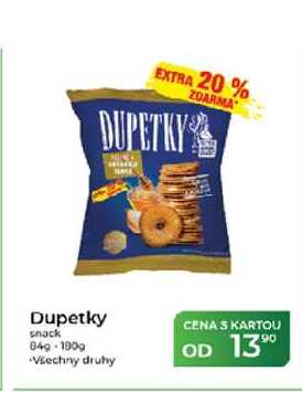 Dupetky snack 84g