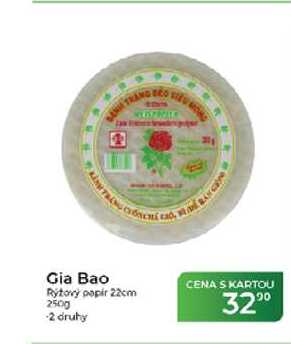Gia Bao Rýžový papír 22cm