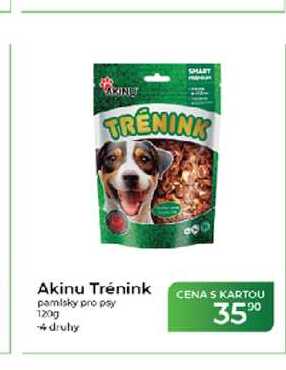 Akinu Trénink pamlsky pro psy 120g