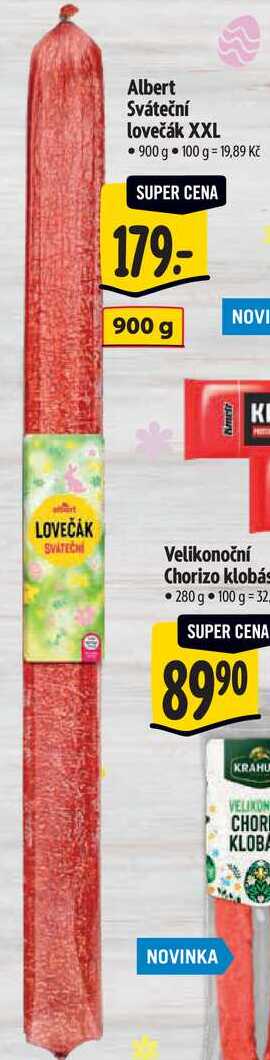 Albert Sváteční lovečák XXL, 900 g
