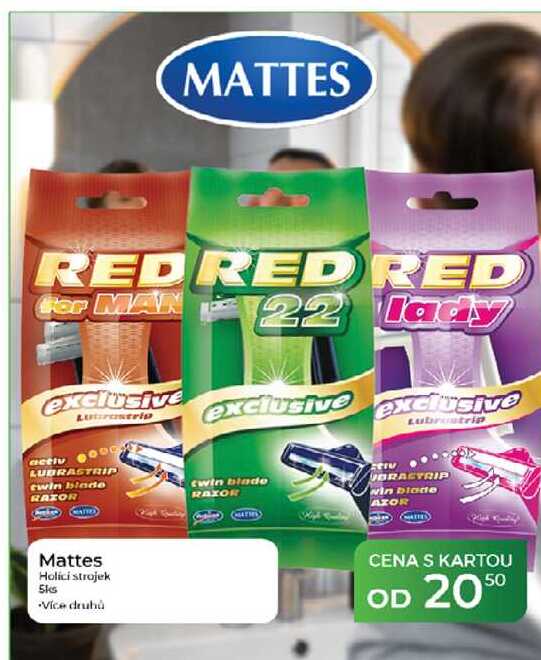 Mattes Holicí strojek 5ks