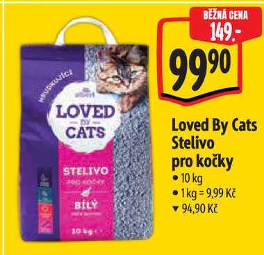 Loved By Cats Stelivo pro kočky, 10 kg