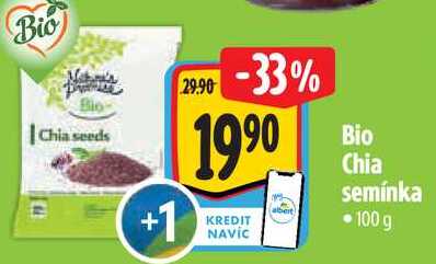 Bio Chia semínka, 100 g 