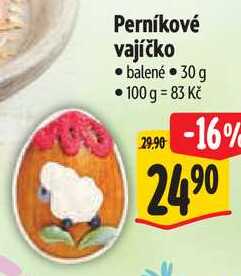 Perníkové vajíčko, 30 g