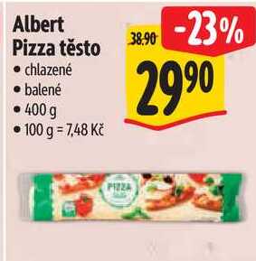 Albert Pizza těsto, 400 g