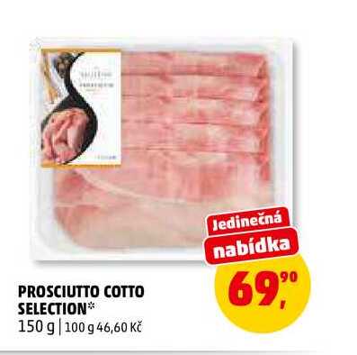 PROSCIUTTO COTTO SELECTION, 150 g