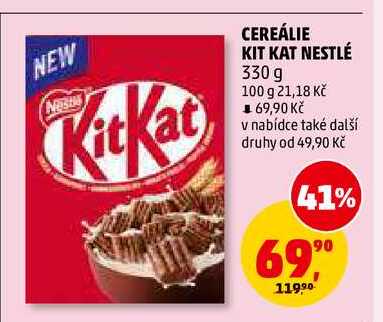 CEREÁLIE KIT KAT NESTLÉ, 330 g