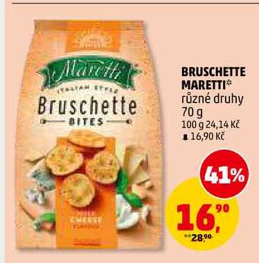 BRUSCHETTE MARETTI, 70 g 