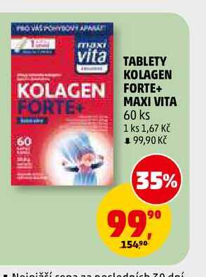 TABLETY KOLAGEN FORTE+ MAXI VITA, 60 ks 