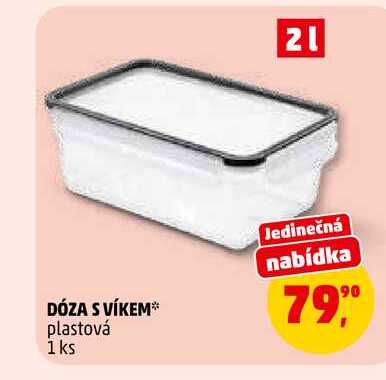 DÓZA S VÍKEM, 1 ks