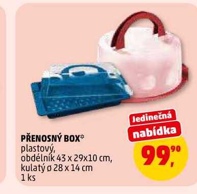PŘENOSNÝ BOX, 1 ks 