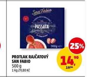 PROTLAK RAJČATOVÝ SAN FABIO, 500 g