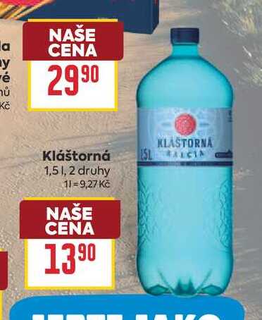Kláštorná 1,5l