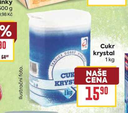 Cukr krystal 1kg