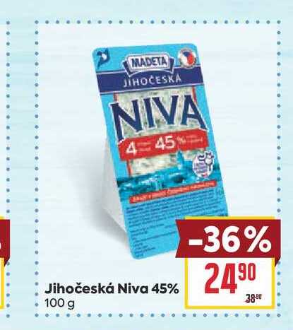 Jihočeská Niva 45% 100 g