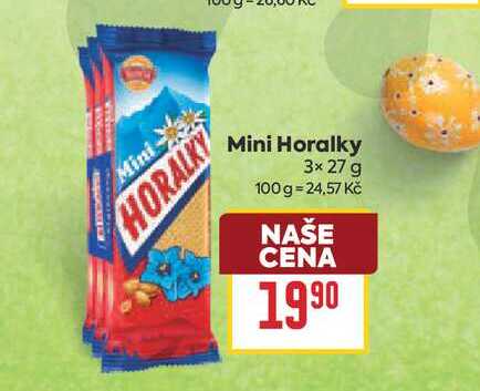 Mini Horalky 3× 27 g 