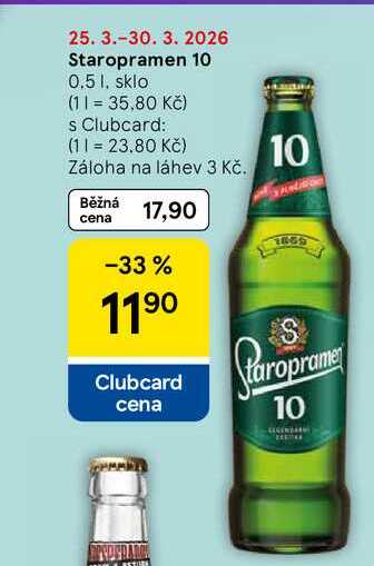 Staropramen 10, 0.5 l