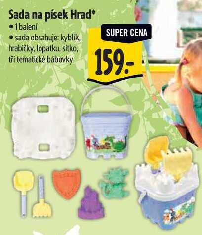 Sada na písek Hrad
