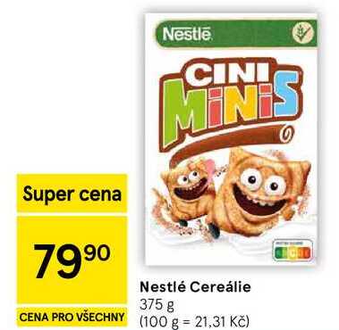 Nestlé Cereálie, 375 g  