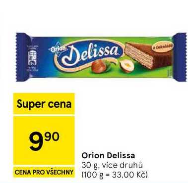 Orion Delissa, 30 g, více druhů