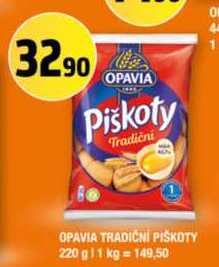OPAVIA TRADIČNI PIŠKOTY 220 g