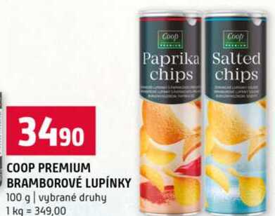 COOP PREMIUM BRAMBOROVÉ LUPÍNKY 100 g