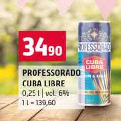 PROFESSORADO CUBA LIBRE 0,25 l