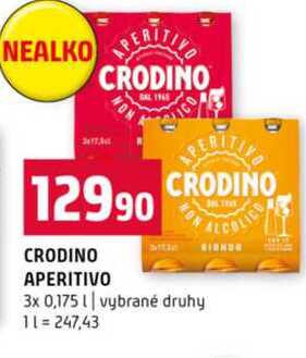 CRODINO APERITIVO 3 x 0,175 l