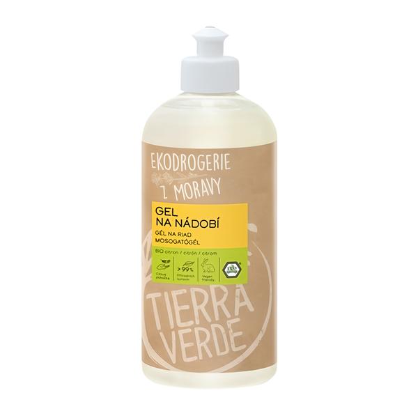 Tierra Verde Gel na nádobí – BIO citron