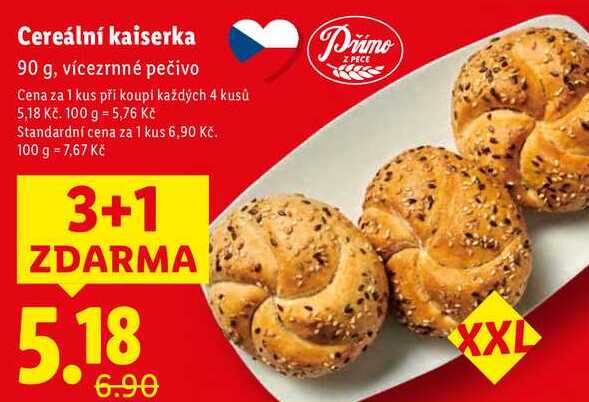 Cereální kaiserka, 90 g