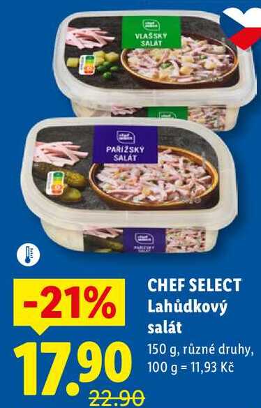 CHEF SELECT Lahůdkový salát, 150 g