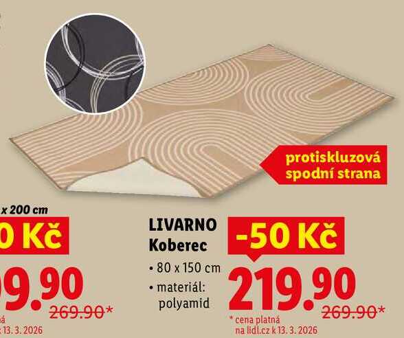 LIVARNO Koberec