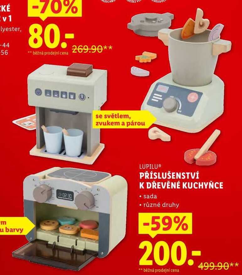 PŘÍSLUŠENSTVÍ K DŘEVĚNÉ KUCHYŇCE 