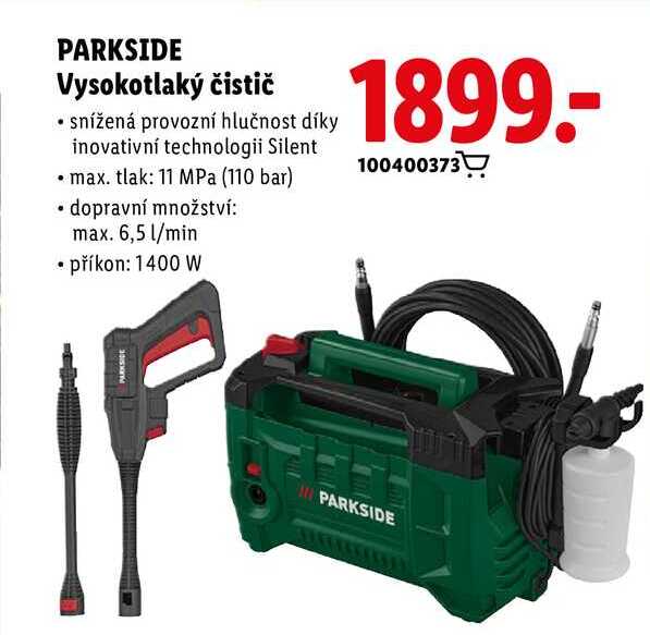 PARKSIDE Vysokotlaký čistič 