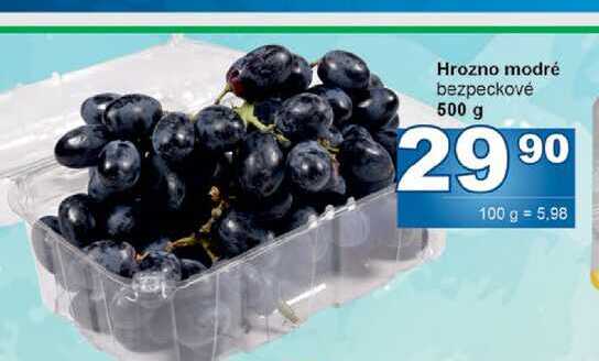 Hrozno modré bezpeckové 500 g 