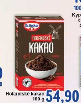Holandské kakao 100 g 
