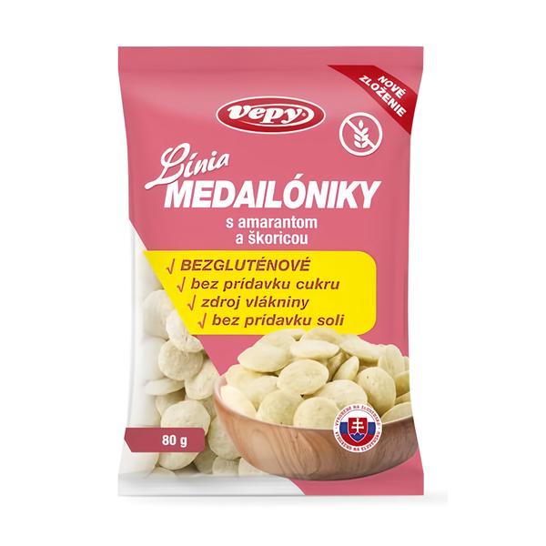 Vepy Línia Bezlepkové medailonky s amarantem a skořicí