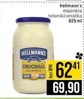 Hellmann's majonéza tatarská omáčka 625 ml 