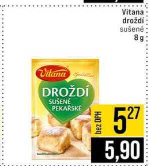 Vitana droždí sušené 8g