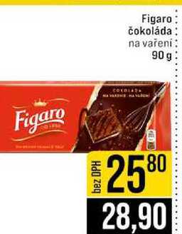 Figaro čokoláda na vaření 90 g