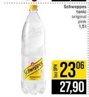 Schweppes tonic original pink 1,5l