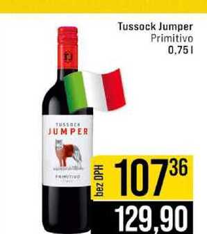 Tussock Jumper Primitivo 0,75l