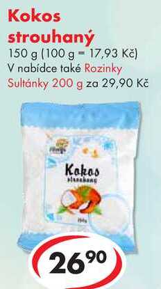 Kokos strouhaný, 150 g  