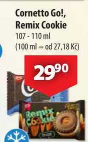 Cornetto Go!, Remix Cookie, 107-110 ml