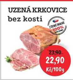 UZENÁ KRKOVICE bez kosti 100g